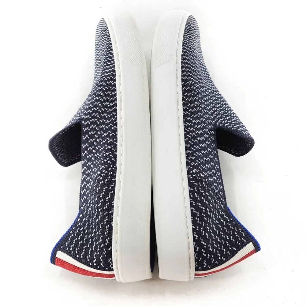ROTHY'S City Loafer Sneaker Slip‎ On Shoe Maritime Gradient Navy Blue